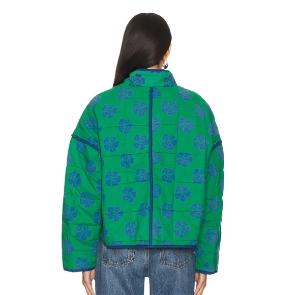 NWT CHLOE IN GRASS COMBO JACKET-Size Small - Picture 3 of 7